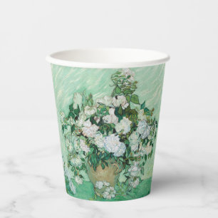 Gobelets En Papier Vincent van Gogh - Roses
