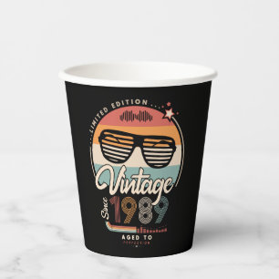 Gobelets En Papier Vintage depuis 1989