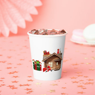 Gobelets En Papier Voici Les Coupes De Papier Du Père Noël