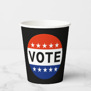 Gobelets En Papier Vote 2026 Élection de mi-mandat