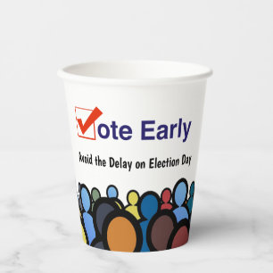 Gobelets En Papier Vote anticipé