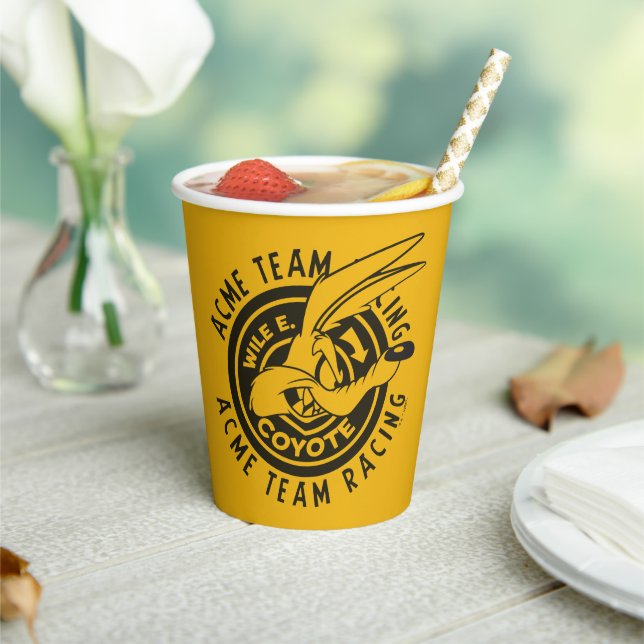 Gobelets En Papier WILE E. COYOTE™ Acme Team Racing (Insitu)