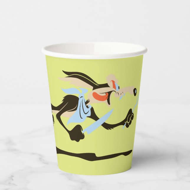 Gobelets En Papier WILE E. COYOTE™ Chasing dinner (Gauche)