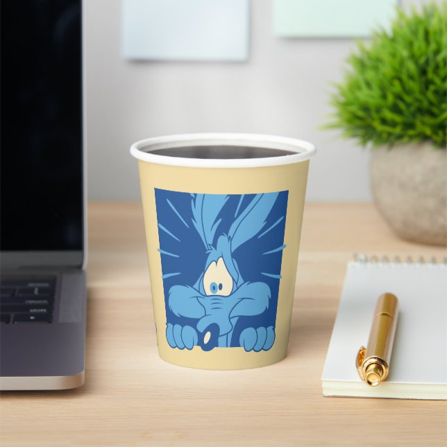 Gobelets En Papier WILE E. COYOTE™ Shocked Expression (Insitu)