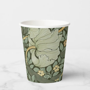 Gobelets En Papier William Morris Pimpernel Coupe Vintage Motif papie