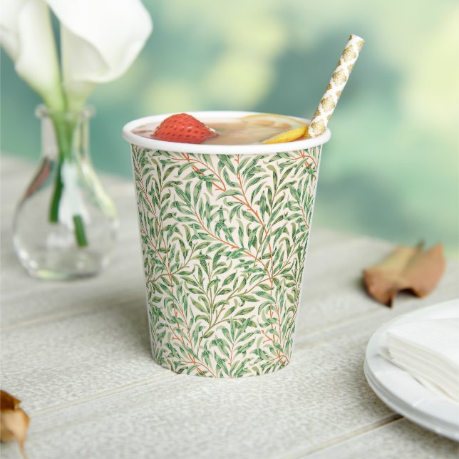 Gobelets En Papier Willow Bough par William Morris  (Insitu)
