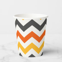 Zigzag orange et noir