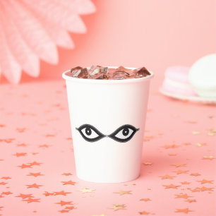 Gobelets En Papier Zipper eyes