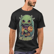 Gobelin avec T-shirt de style Vintage Jack-o-Lante
