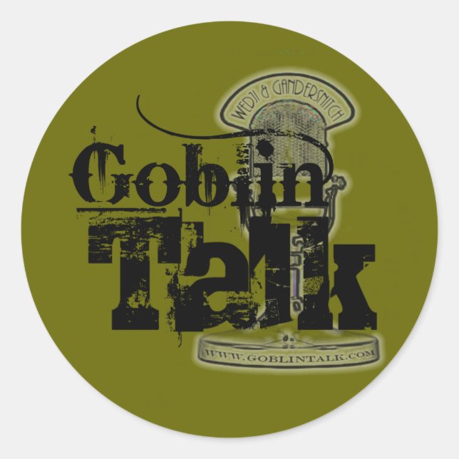 Goblin Talk Logo - Sticker ! (Devant)