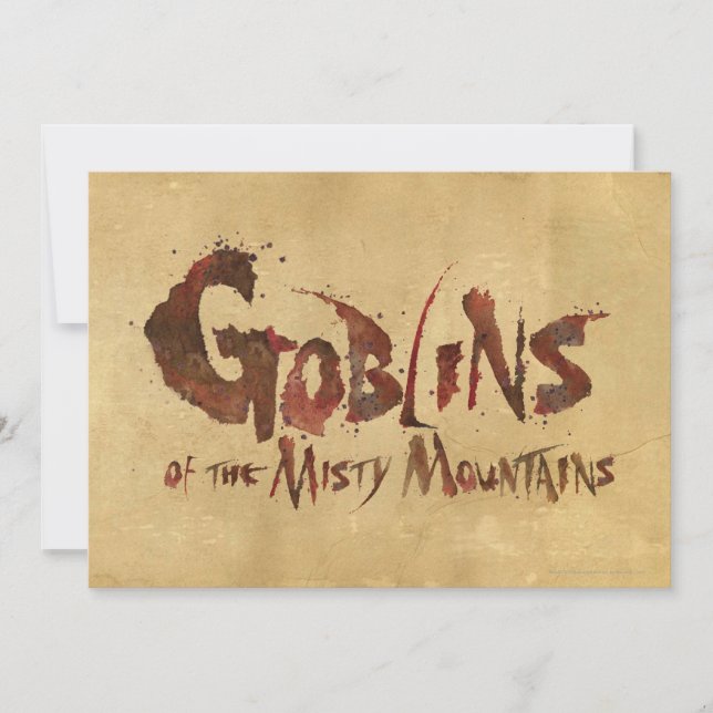 Goblins of the Misty Mountains (Devant)