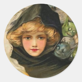 Goblins Pékin Stickers Art Halloween Vintages