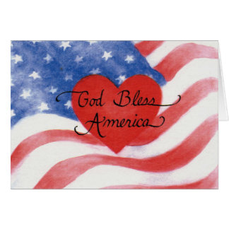 God Bless America Blank N'importe quelle occasion
