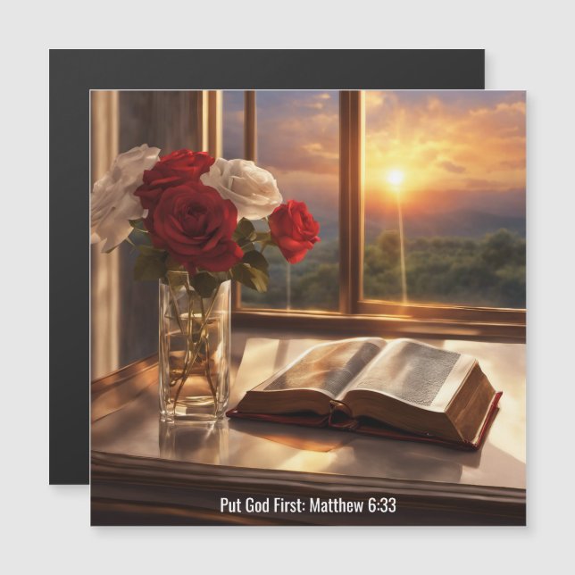 God First -Poster (Devant / Derrière)