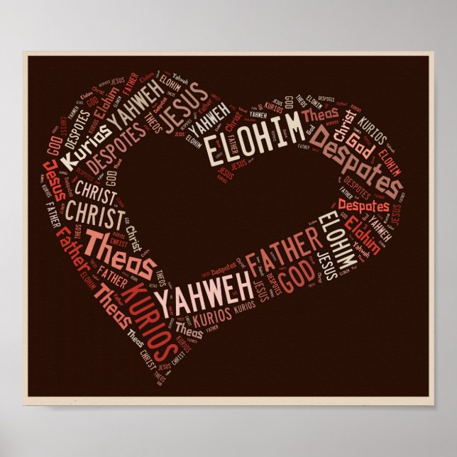 God is Love Poster (Devant)