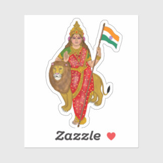 Goddess Bharat Mata Stickers