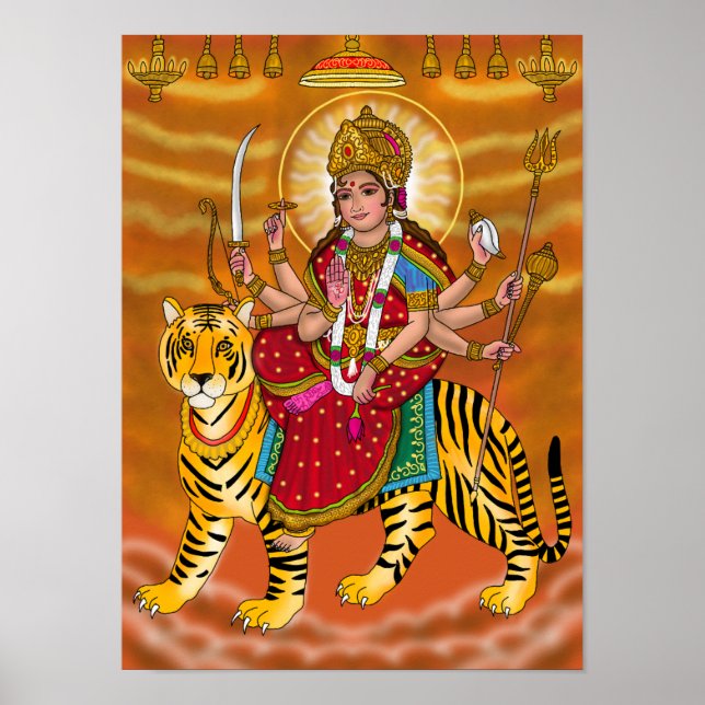 Goddess Durga Poster (Devant)