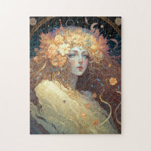 Goddess Imaginaire Art Jigsaw Puzzle