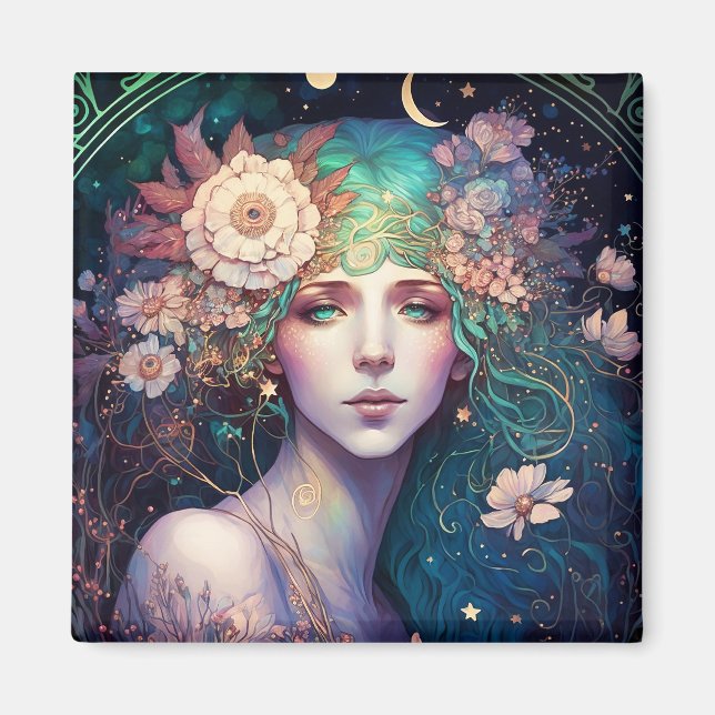 Goddess Imaginaire Art Magnet (Devant)