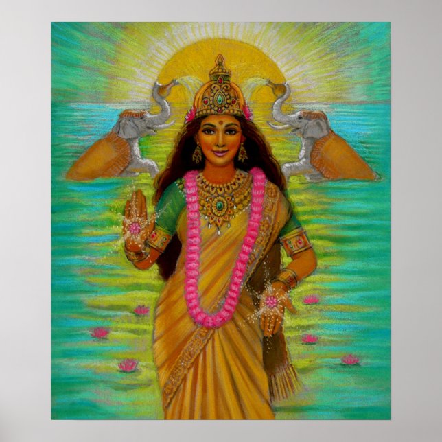 Goddess Lakshmi Poster (Devant)