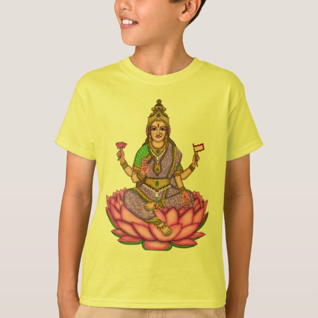 Goddess Lakshmi T-Shirt (Devant)