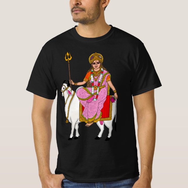 Goddess Shailputri T-Shirt (Devant)