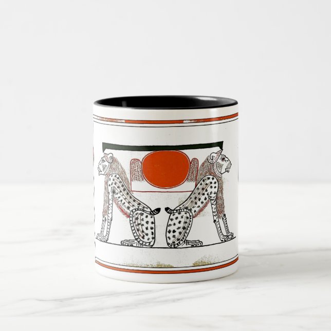 Godes égyptiens Café Mug (Centre)