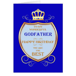Godfather Birthday with Shield