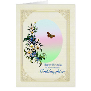 Godgirl Anniversaire aux fleurs