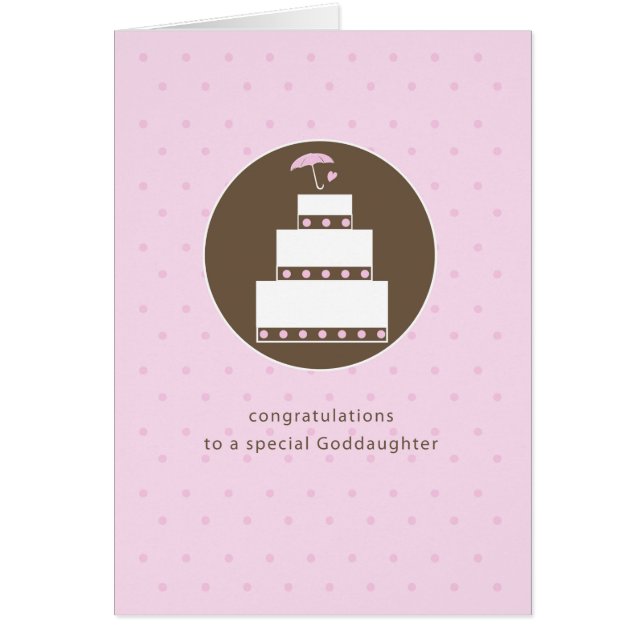 Godgirl, Fête des mariées Cake Félicitations (Devant)