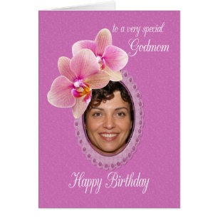 Godmaman spécial Anniversaire Souhaite Orchidées