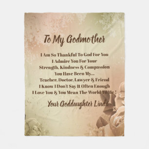 Godmother personnalise la couverture en toison