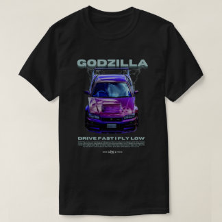 GODZILLA R 34 | T-shirt noir