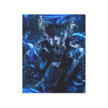 Gojo Satoru Bleu Néon Vide