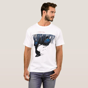 Gojo Saturo Anime T-shirt blanc