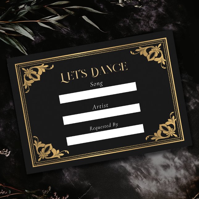 Gold Art Nouveau Gothique Carte Tarot Demande de c (Créateur téléchargé)