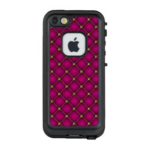 Gold et orchidée Tufted LifeProof iPhone 7 Coque