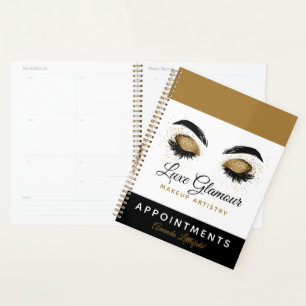 Gold Eye Lashes Brows Maquillage Artiste Rendez-vo