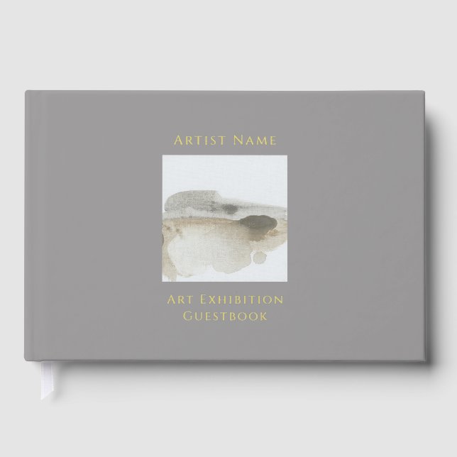 Gold Foil Art Exhibition Livre d'or (Recto)