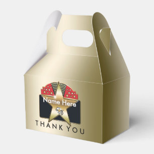 Gold Hollywood CUSTOM Ballotins de fête d'annivers