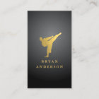 Gold Kickboxing - Karate Carte de visite