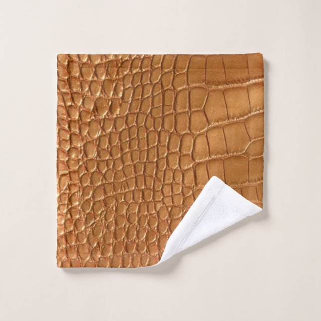 Gold leather texture luxury  (Gant de toilette)