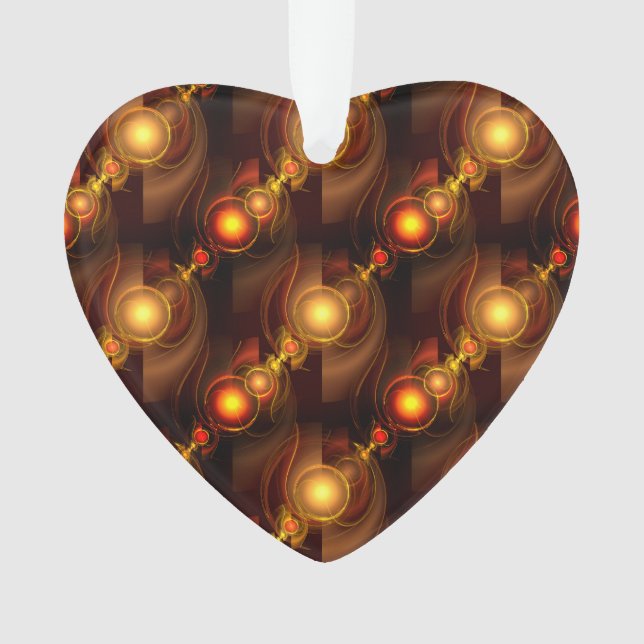 Gold Modern Boho Elegant Abstract Art Pattern #501 (devant)