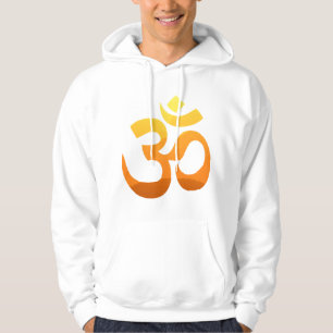 Gold Om Mantra Soleil Sweat - shirt à capuche Médi
