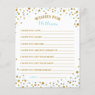 Gold Parties scintillant Blue Sprinkle Confetti Ba