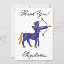 Gold Sagittarius 1er anniversaire Big Photo Merci