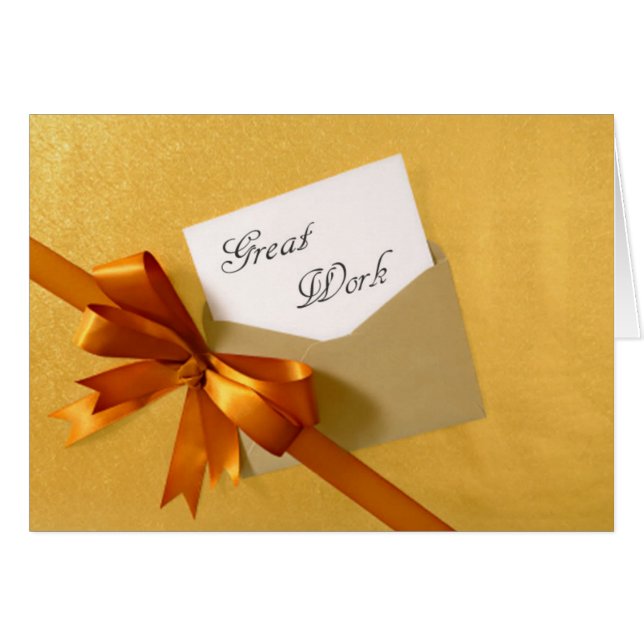 Gold Series - Super carte de travail (Devant horizontal)