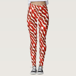 Gold Stars Christmas Sky Thunder_Cove Leggings