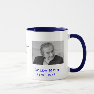 Golda Meir*, tasse de l'Israël