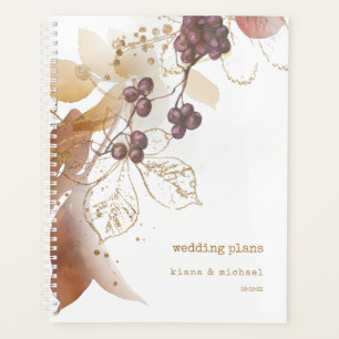 Golden Autumn Berries Plan Mariage ID655